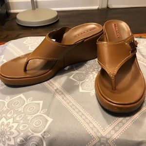 Prada wedge sandals